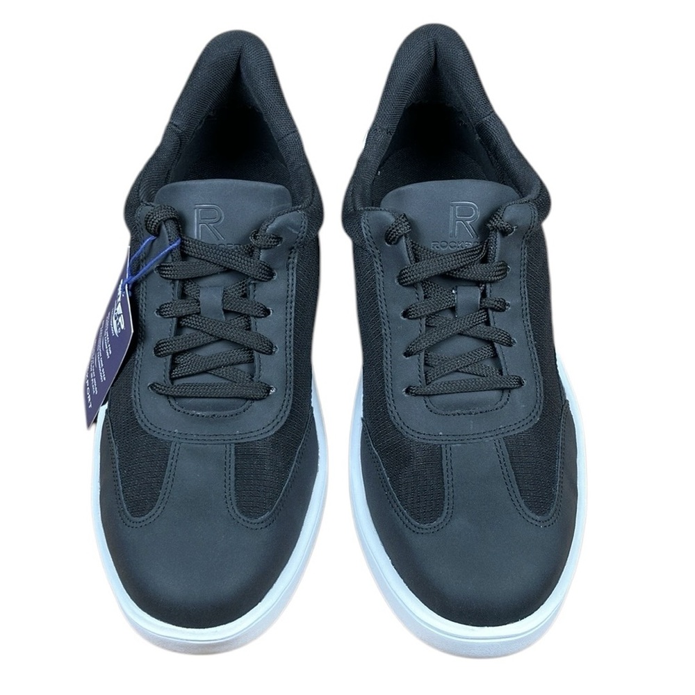 Rockport Tylan Step Sneakers Lightweight Black White NWT - Picture 3 of 15